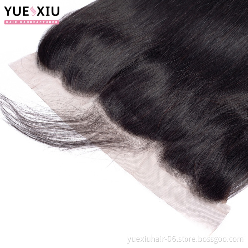 Virgin Human Hair Lace Frontal, Pre Plucked Swiss Lace Frontal,Ear To Ear Lace Frontal